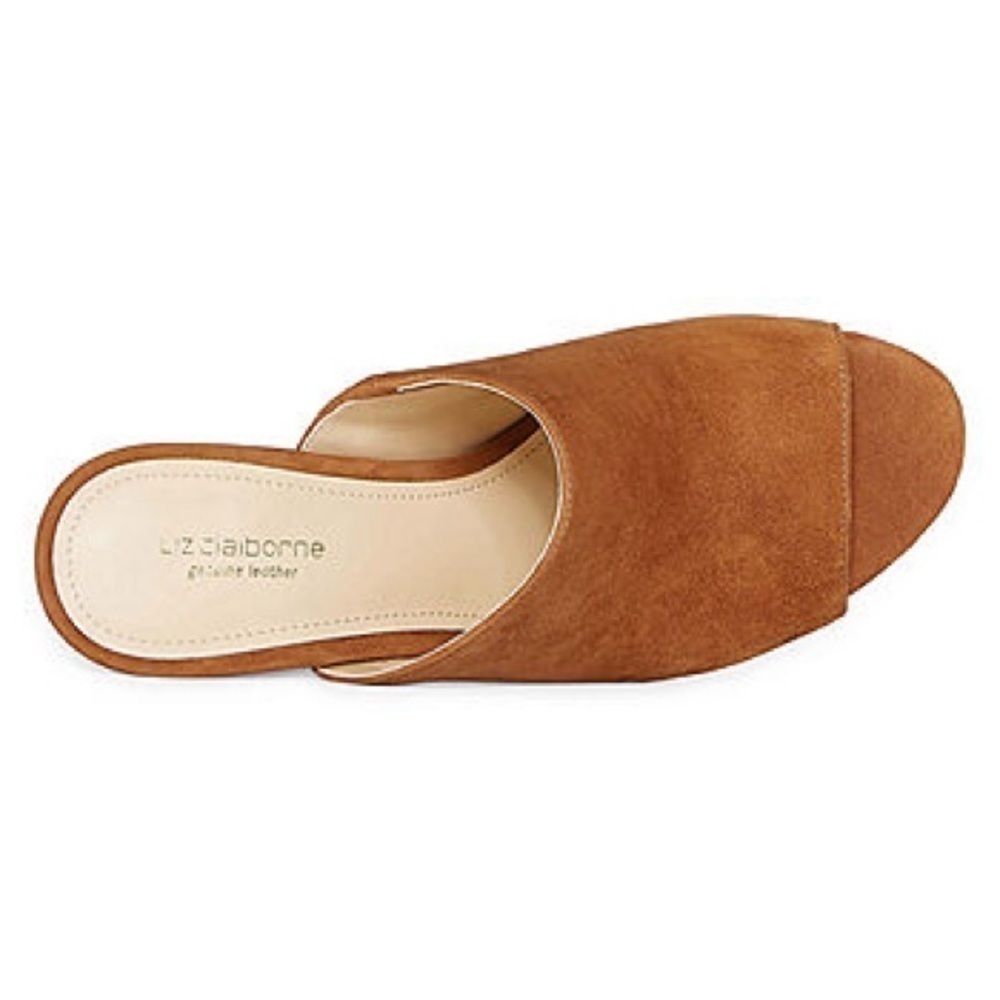 Liz Claiborne leather sandal heels - Picture 6 of 8